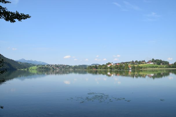 Blick über den Weißensee vom Südufer