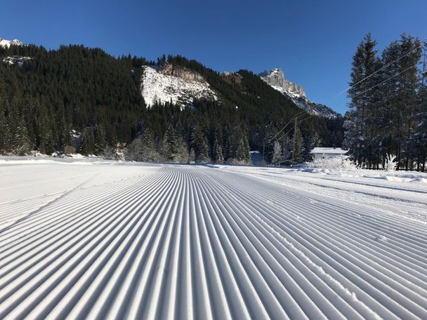 Beschneite Loipe Haldensee - große Runde