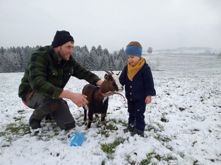 Martin und Pius mit Smilla