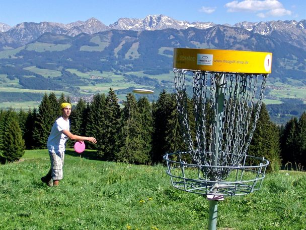 Disc Golf Allgäu in Ofterschwang