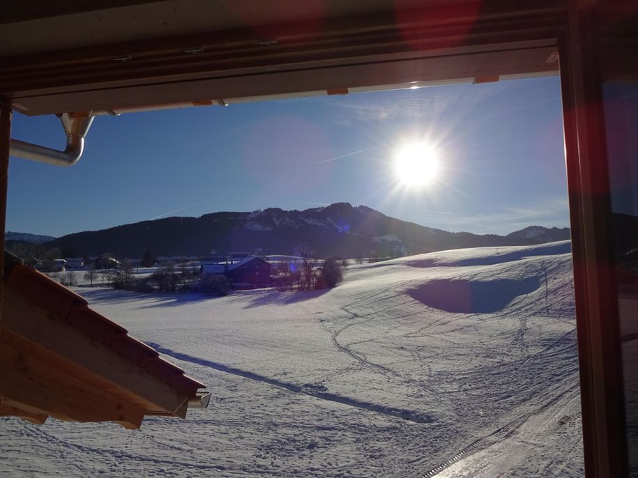 Aussicht vom Balkon