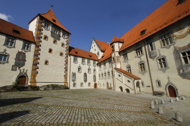 Hohes Schloss Innenhof