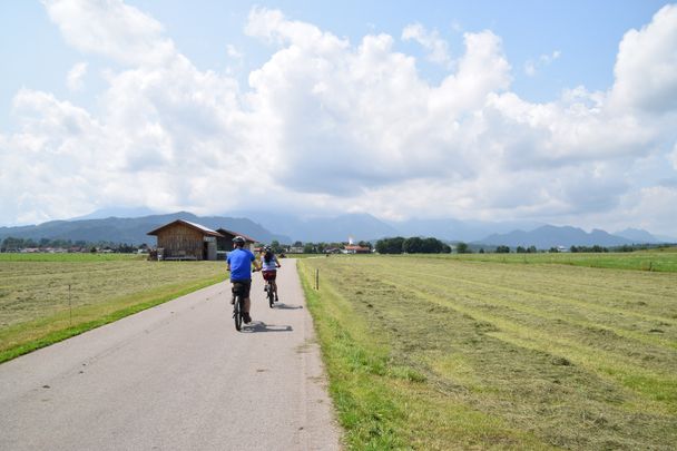 Forggensee-Runde Wegabschnitt Richtung Horn