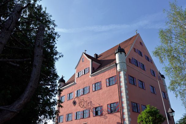 Das rote Schloss in Unterthingau