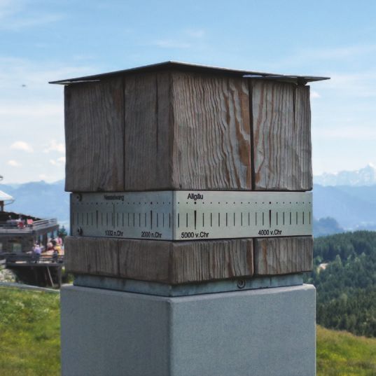 Wandertriologie Allgäu, Ortswürfel Nesselwang an der Alpspitze