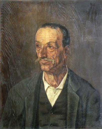 Jan-Hendrik Pelz, Jan Hendrik Pelz, Bildnis des Großvaters, 1909