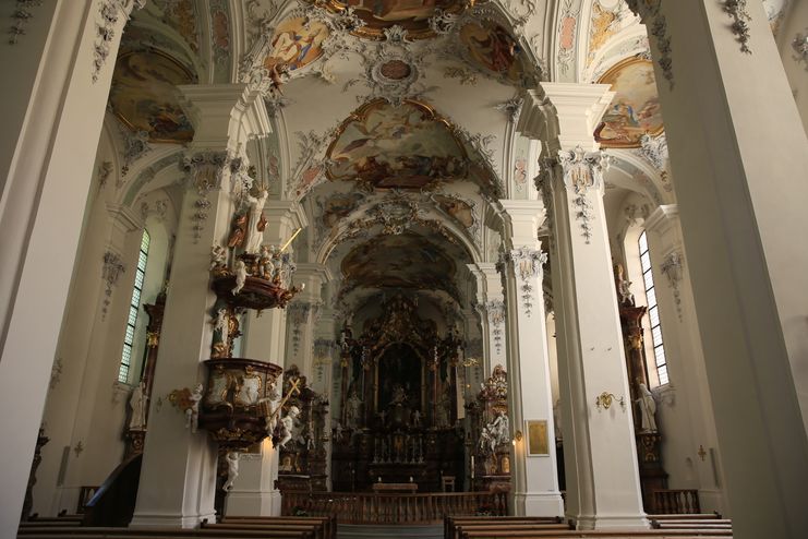 Kirche St.Georg und Jakobus - Innenraum