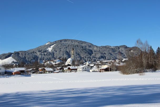 Winterliches Pfronten im Allgäu