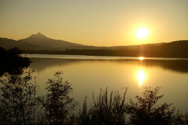 Grüntensee Abendstimmung