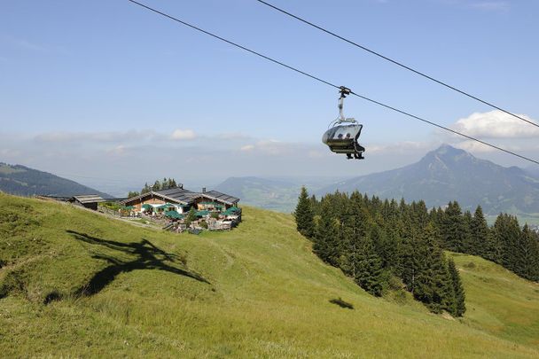 Weltcup Hütte in Ofterschwang im Allgäu