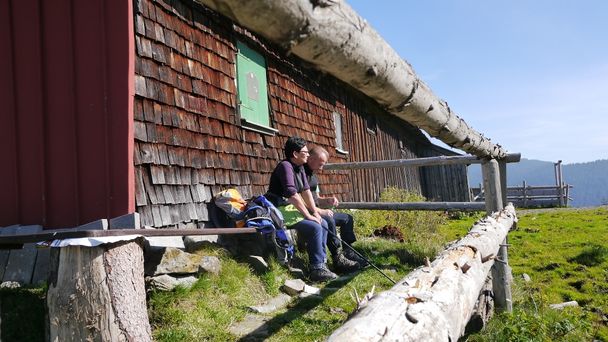 Auf dem Sonnenbänkle