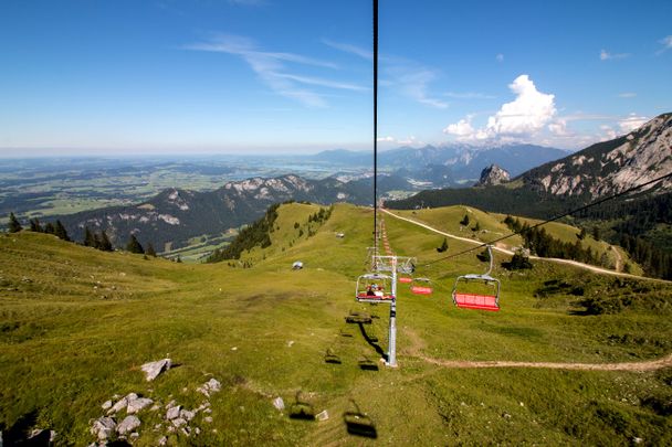 Abkürzung mit dem Sessellift