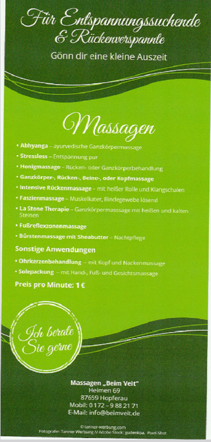 Massageprogramm 3