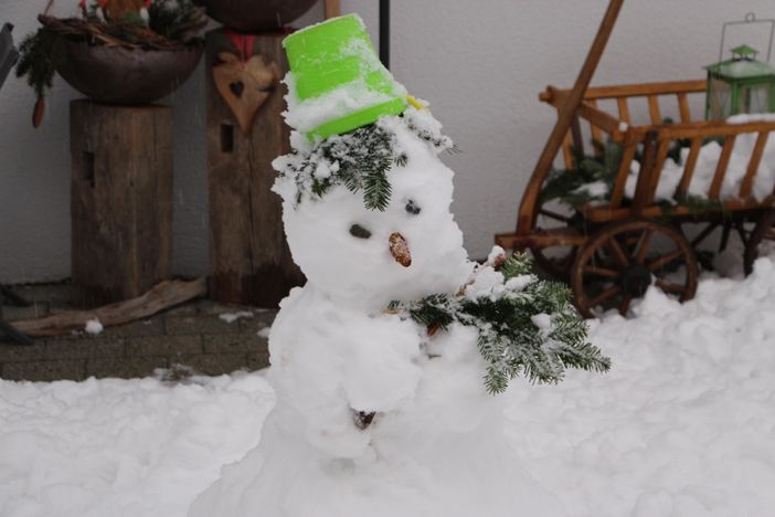 Schneemann bauen, Schlittenfahren und vieles mehr