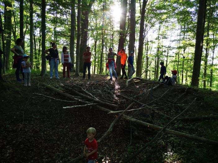 Wanderung zur " Moosburg"