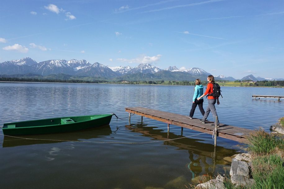 Wanderung am Hopfensee