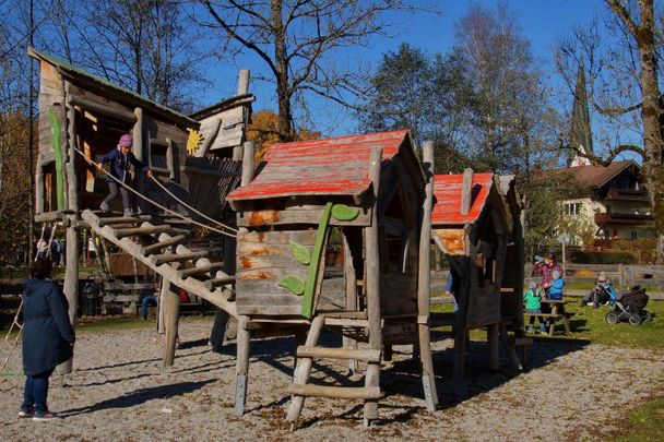 Der Spielplatz Nähe Eichhörnchenwald