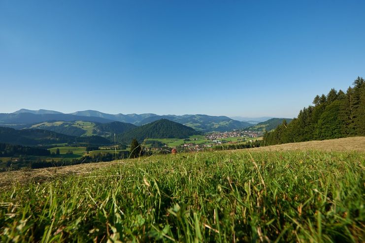 Panorama von Oberstaufen