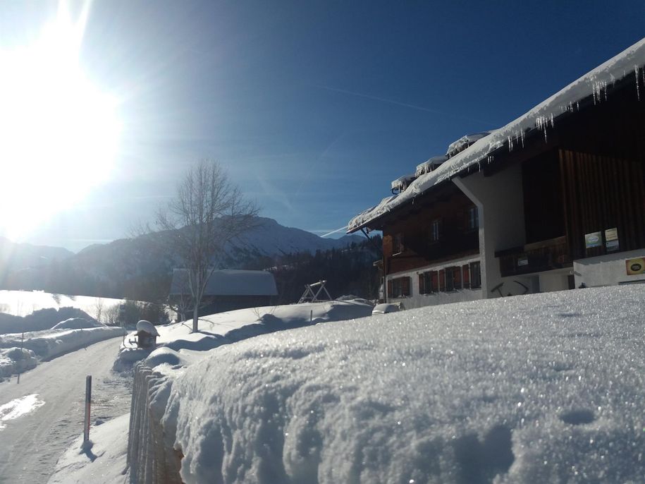 Winter Bergbauernhof Gerung