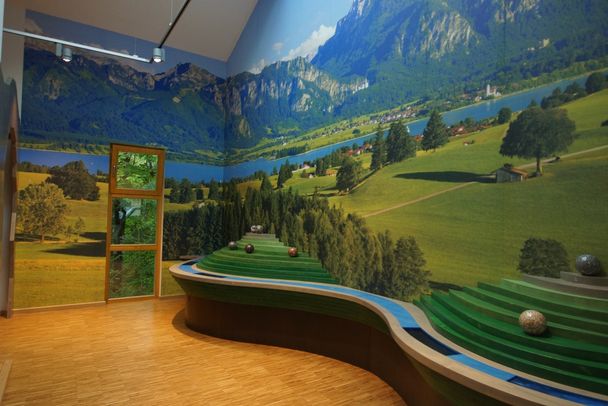 Ausstellungsraum Geologie - Walderlebniszentrum