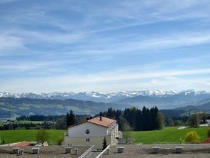 Blick vom Balkon