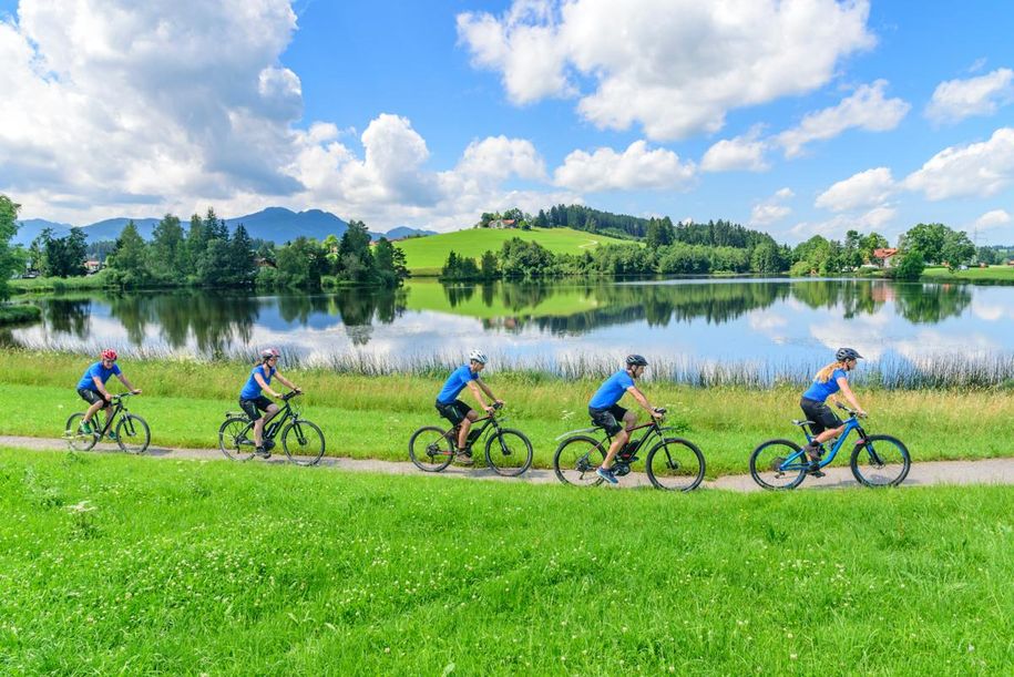 Radwege am Schwaltenweiher