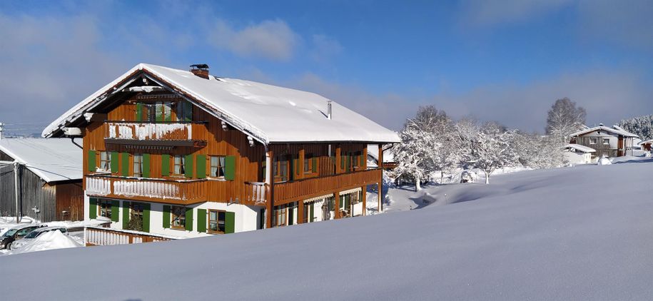 Landhaus Bayerstetten im Winter, Bild 1