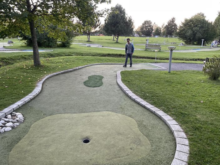 Minigolf - 5 Minuten bis dahin