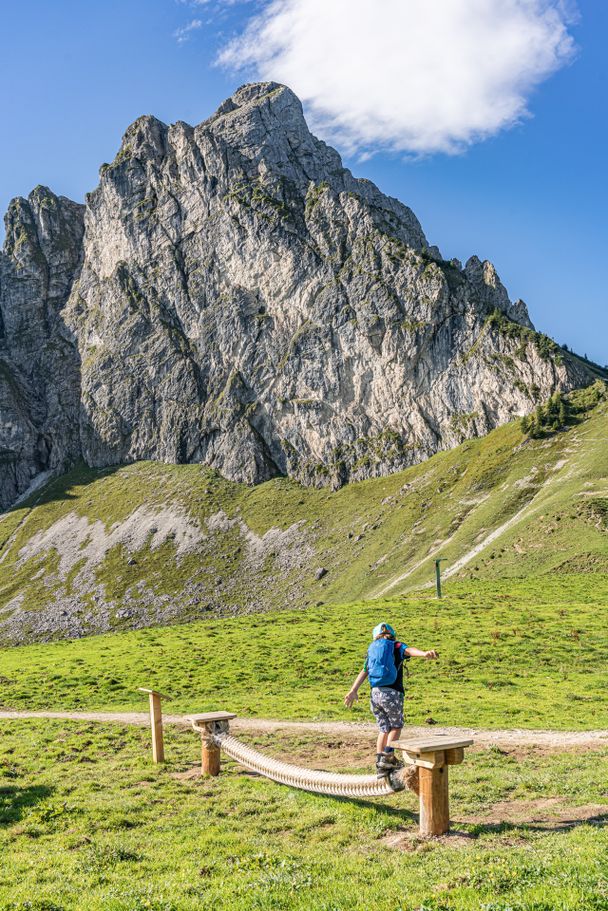 Spiel und Spaß am Juwelenweg auf dem Breitenberg in Pfronten