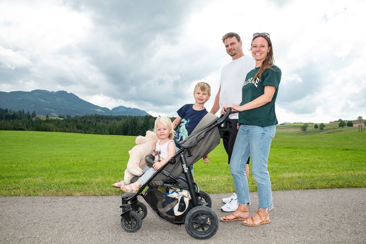 Lamaweg-Kinderwagentaugliche Wanderung in Nesselwang