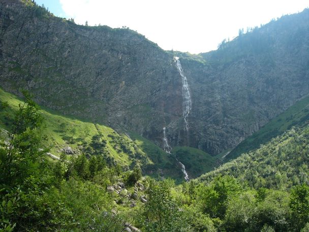 Wasserfall von Bergaicht