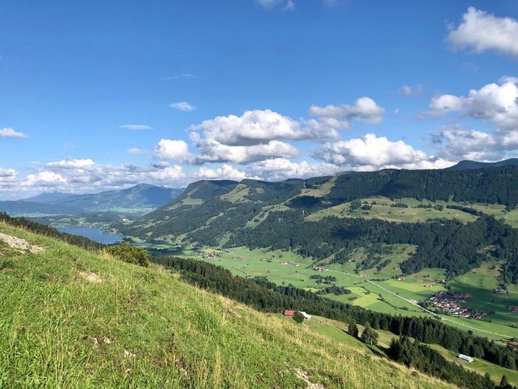 Ausblick von der Salmaser Höhe