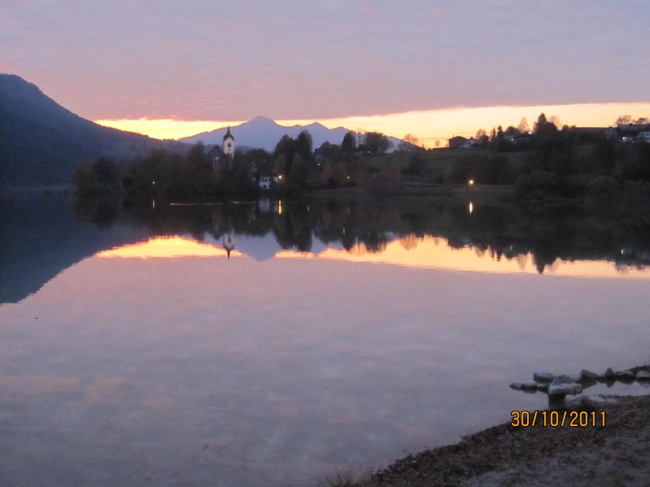 Abendstimmung am Weißensee