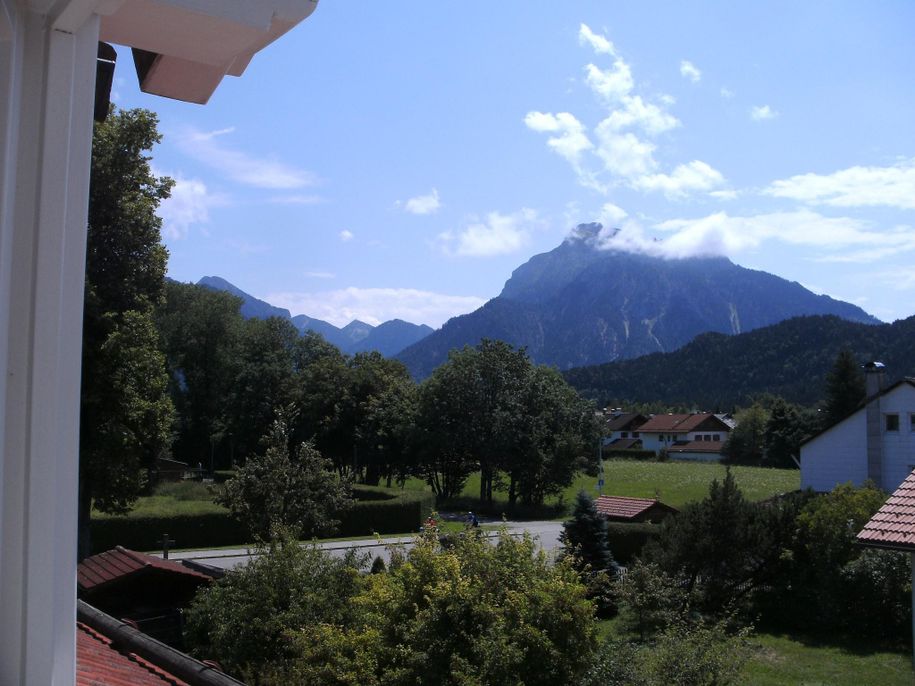 Aussicht Schlafzimmer 1 (Süd-Ost), Berg Säuling