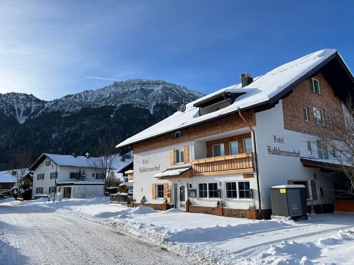 Der Kalkbrennerhof im Winter