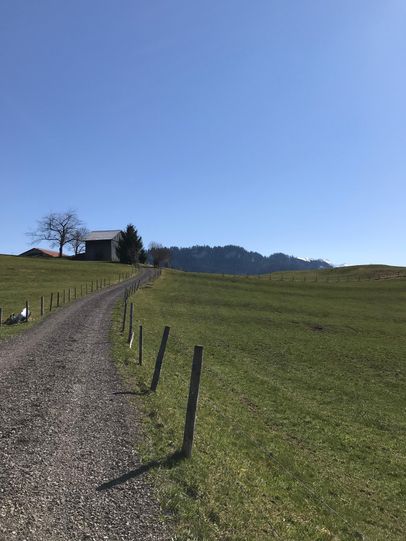 Amselweg nach Oberdorf