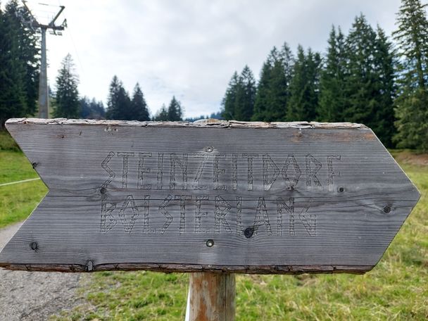 Von der Hörnerbahn zum Rangiswanger Horn mit Steinzeiterlebnis