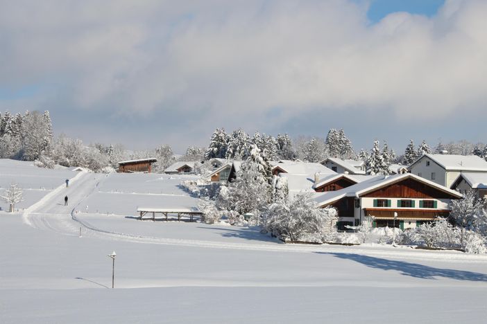 Haus Allgäu mit Loipe