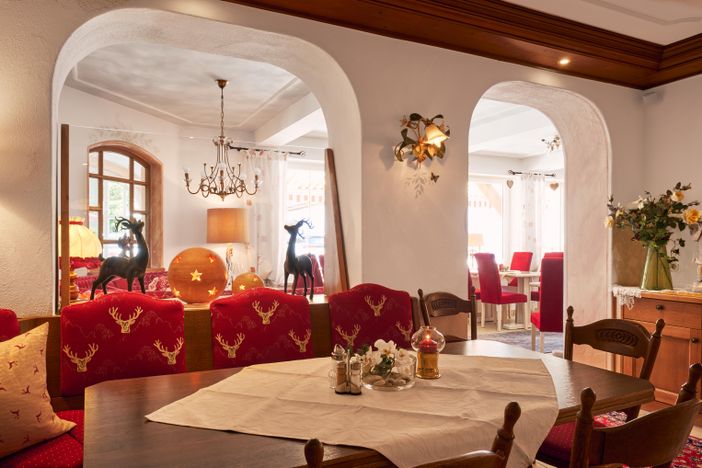 Landhotel Berghof-Bad Hindelang-Allgaeu-Restaurant