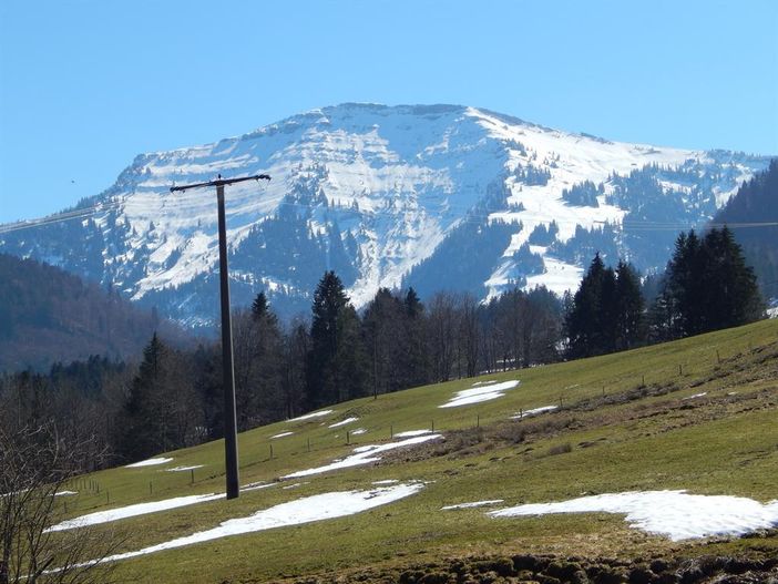 Blick auf den Hochgrat