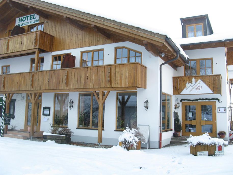 Haus im Winter