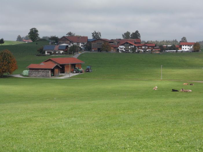 Unser Hof am Ortseingang