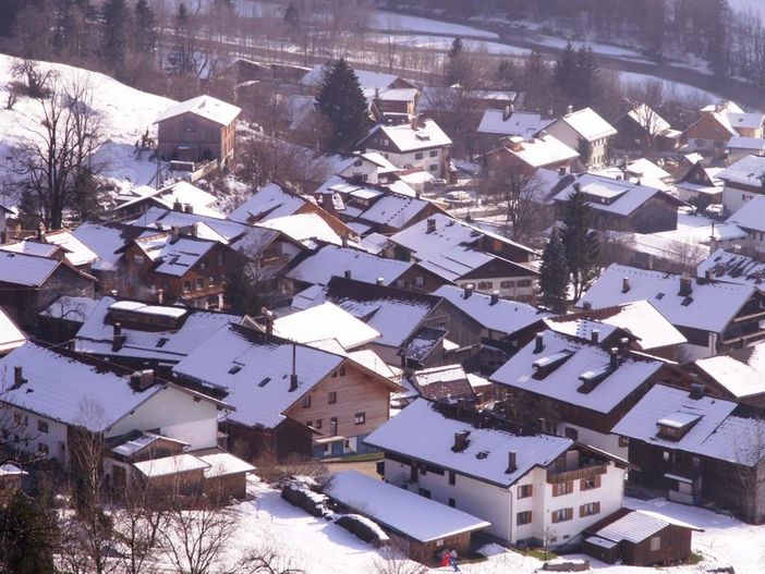 Vorderhindelang im Winter