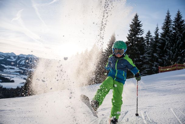 Schneespaß im Skigebiet Ofterschwang-Gunzesried