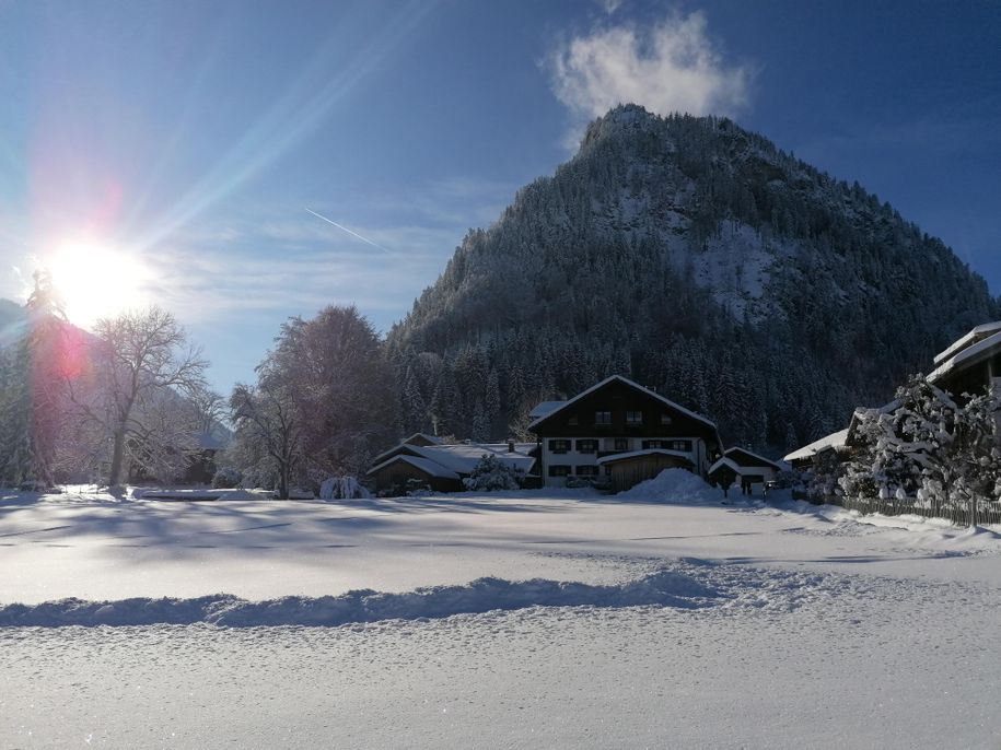 Haus im Winter