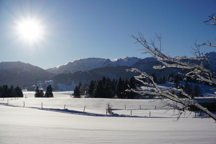 Ausblick im Winter