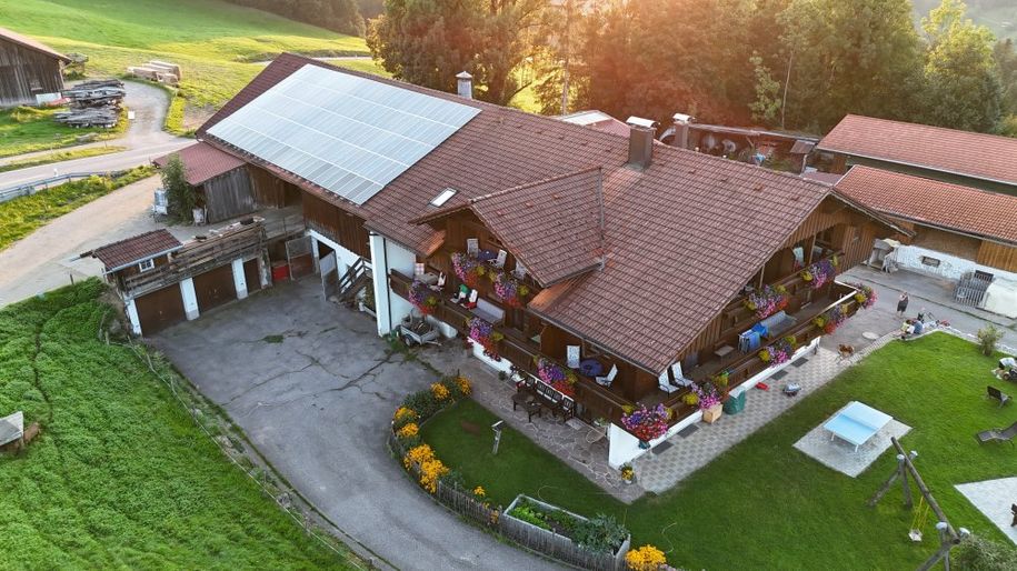 Das Bauernhaus mit großem Garten