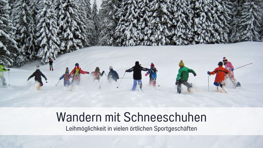 Biohof Burger Schneeschuh wandern