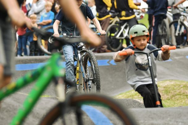 Freizeitanlage mit Pumptrack