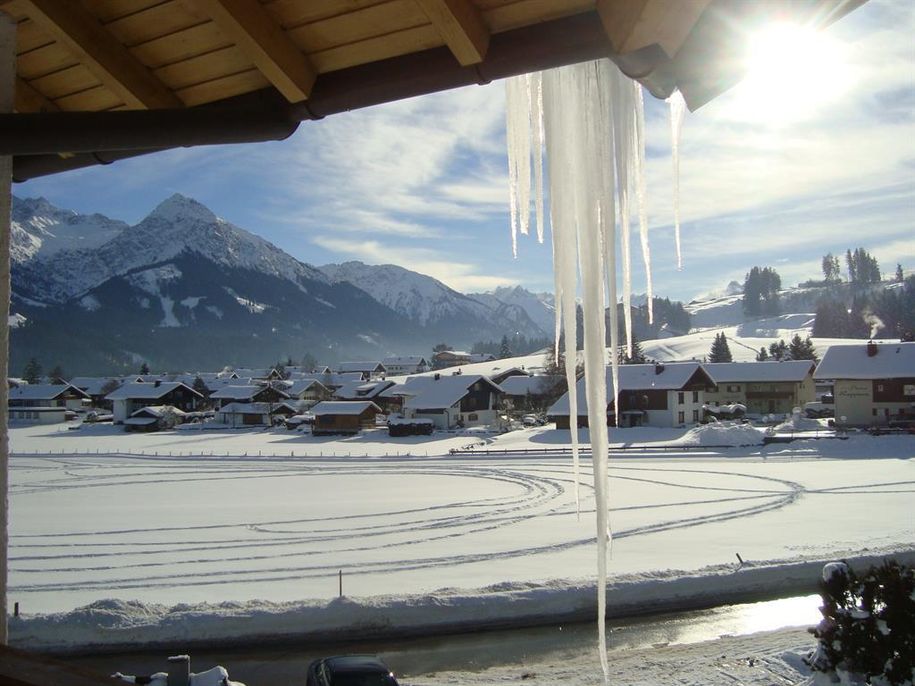 Aussicht vom Balkon